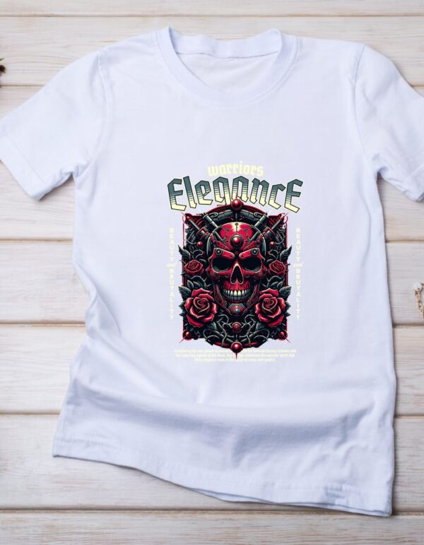 Premium Regular Fit T-Shirt white Elegance