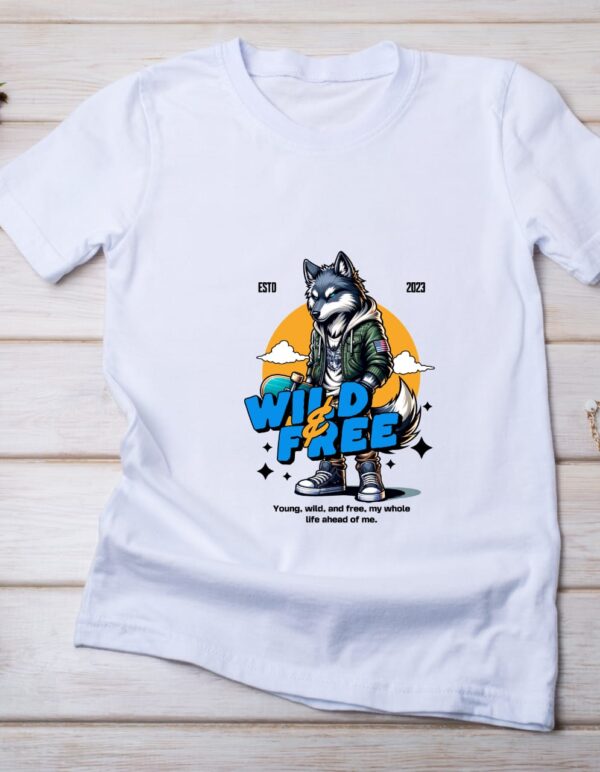 Premium Regular Fit T-Shirt white Wild free